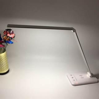LED bordlampe med trådløs opladning dæmpbar - Hvid